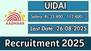 UIDAI Assistant Section Officer Recruitment 2025 - Apply Offline for 2 Posts UIDAI Assistant Section Officer Recruitment 2025 - Apply Offline for 2 Posts