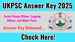 UKPSC Answer Key 2025 Released – Download Forest Range Officer, Logging Officer, and Other Posts Answer Key at psc.uk.gov.in UKPSC Answer Key 2025 Released – Download Forest Range Officer, Logging Officer, and Other Posts Answer Key at psc.uk.gov.in