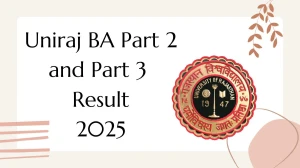 Uniraj BA Part 2 and Part 3 Result 2025 Released at uniraj.ac.in Direct Link to Download Result