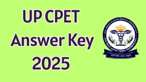 UP CPET 2025 Answer Key OUT at abvmucet25.co.in Download PDF