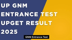 UP GNM Entrance Test UPGET Result 2025 Released at abvmuup.edu.in Direct Link to Download GNM Result