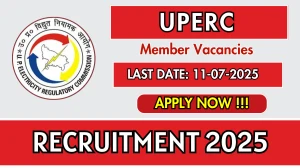 UPERC Member Recruitment 2025 - Apply Online