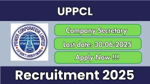 UPPCL Company Secretary Recruitment 2025 - Apply Offline for 01 Posts