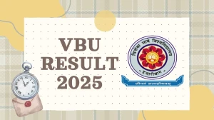 VBU Result 2025 Released at vbu.ac.in Direct Link to Download 4th, 7th and 8th Semester Result