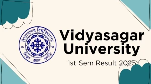 Vidyasagar University 1st Sem Result 2025 Released at vidyasagar.ac.in Direct Link to Download 1st, 3rd Sem Result Vidyasagar University 1st Sem Result 2025 Released at vidyasagar.ac.in Direct Link to Download 1st, 3rd Sem Result