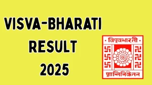 Visva-Bharati Result 2025 Released at visvabharati.ac.in Direct Link to Download PG Course Result