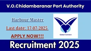 V.O.Chidambaranar Port Authority Harbour Master Recruitment 2025 - Apply Offline