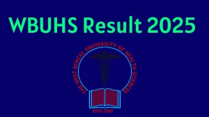 WBUHS Result 2025 Out at wbuhs.ac.in Direct Link to Download 2nd, 3rd and 5th Semester Result