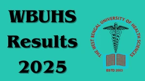WBUHS Result 2025 Released at wbuhs.ac.in Direct Link to Download 3rd Professional Result