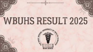WBUHS Result 2025 Released at wbuhs.ac.in Direct Link to Download 3rd Professional Result