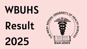 WBUHS Result 2025 Released at wbuhs.ac.in Direct Link to Download UG and PG Course Result