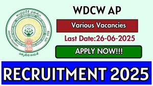 WDCW AP Chairperson, Members Recruitment 2025 - Apply Offline for 07 Posts