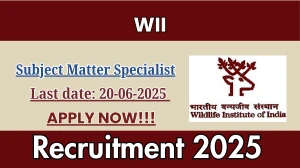 WII Subject Matter Specialist Recruitment 2025 - Apply Offline