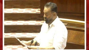 Actor Kamal Haasan Makes History with Tamil Oath as Rajya Sabha MP