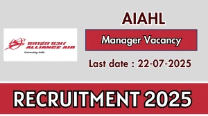 AIAHL Manager Recruitment 2025 - Apply Offline for 01 Posts