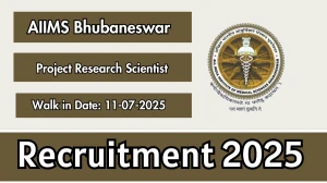AIIMS Bhubaneswar Project Research Scientist II Recruitment 2025 – Walk in