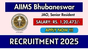 AIIMS Bhubaneswar Recruitment 2025 – Walk in for Junior Administrative Officer, Senior Resident Posts AIIMS Bhubaneswar Recruitment 2025 – Walk in for Junior Administrative Officer, Senior Resident Posts