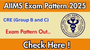 AIIMS CRE Exam Pattern 2025