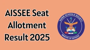AISSEE Seat Allotment Result 2025 Out at pesa.ncog.gov.in Direct Link to Download Result
