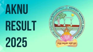 AKNU Result 2025 Released at aknu.edu.in Direct Link to Download 1st and 3rd Semester Result