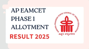 AP EAMCET Phase 1 Allotment Result 2025 Out Today at apsche.ap.gov.in Direct Link to Download Result