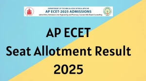 AP ECET Seat Allotment Result 2025 Out at ecet-sche.aptonline.in Direct Link to Download Result
