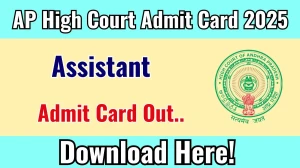 AP High Court Civil Judge Admit Card 2025 OUT Download Link aphc.gov.in