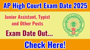 AP High Court Junior Assistant, Typist and Other Posts Exam Date 2025 Announced at aphc.gov.in Exam details here