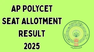 AP POLYCET Seat Allotment Result 2025 Out Today at polycet.ap.gov.in Direct Link to Download Result