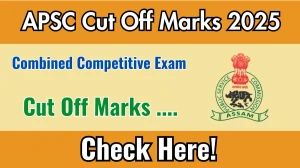APSC CCE Cut Off Marks 2025 will be released – Check Cut Off Marks here at apsc.nic.in. APSC CCE Cut Off Marks 2025 will be released – Check Cut Off Marks here at apsc.nic.in.
