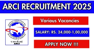 ARCI Recruitment 2025 - Apply Offline for 06 Project DEO, Young Professional and More Posts ARCI Recruitment 2025 - Apply Offline for 06 Project DEO, Young Professional and More Posts