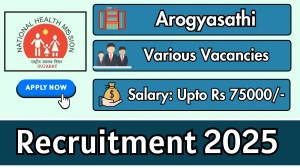 Arogyasathi Recruitment 2025 - Apply Online for 46 DEO, Staff Nurse and Other Posts