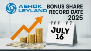 Ashok Leyland Bonus Share Record Date 2025