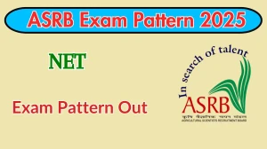 ASRB NET Exam Pattern 2025