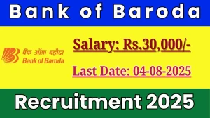 Bank of Baroda Faculty Recruitment 2025 - Apply Offline for 1 Posts