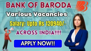 Bank Of Baroda Recruitment 2025 - Apply Online for 41 Manager, Fire Safety Officer and Other Posts