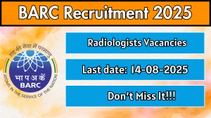 BARC Radiologists Recruitment 2025 - Apply Offline