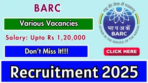 BARC Recruitment 2025 – Walk in for 34 PGRMO, Senior Resident and Other Posts