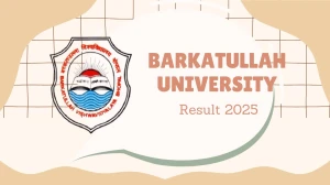 Barkatullah University Result 2025 Out at bubhopal.ac.in Direct Link to Download 1st Semester Result
