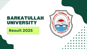 Barkatullah University Result 2025 Released at bubhopal.ac.in Direct Link to Download 2nd, 4th Sem Result Barkatullah University Result 2025 Released at bubhopal.ac.in Direct Link to Download 2nd, 4th Sem Result