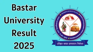 Bastar University Result 2025 Out at smkvbj.uonex.in Direct Link to Download UG and PG Course Result