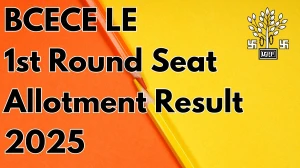 BCECE LE 1st Round Seat Allotment Result 2025 Out at bceceboard.bihar.gov.in Direct Link to Download Result