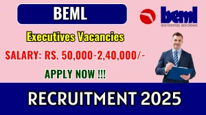 BEML Executives Recruitment 2025 - Apply Online BEML Executives Recruitment 2025 - Apply Online