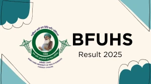 BFUHS Result 2025 Released at bfuhs.ac.in Direct Link to Download 1st, 2nd, 3rd, 4th, 5th Sem Result