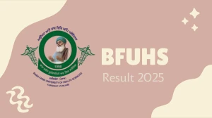 BFUHS Result 2025 Released at bfuhs.ac.in Direct Link to Download UG and PG Course Result