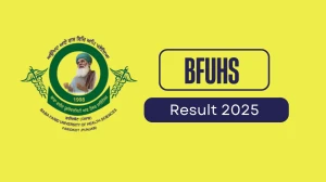 BFUHS Result 2025 Released at bfuhs.ac.in Direct Link to Download UG Courses Result BFUHS Result 2025 Released at bfuhs.ac.in Direct Link to Download UG Courses Result