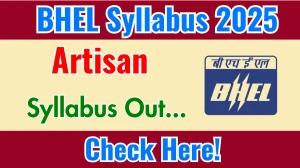 BHEL Artisan Syllabus 2025 Out Direct Link to Download Syllabus PDF here BHEL Artisan Syllabus 2025 Out Direct Link to Download Syllabus PDF here