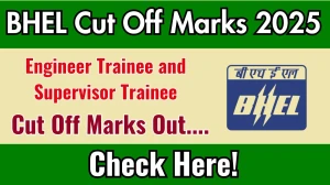 BHEL Engineer Trainee and Supervisor Trainee Cut Off Marks 2025 has released: Check Cut off Marks here bhel.com BHEL Engineer Trainee and Supervisor Trainee Cut Off Marks 2025 has released: Check Cut off Marks here bhel.com