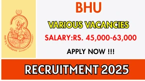 BHU Recruitment 2025 - Apply Online for 05 Teaching Associate, Transplant Counsellor and More Posts
