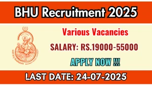 BHU Recruitment 2025 - Apply Online for Office Assistant, Office Attendant and More Posts BHU Recruitment 2025 - Apply Online for Office Assistant, Office Attendant and More Posts